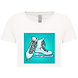 Bio T-Shirt Dames met sportopdruk │Kunstrijden Bio T-Shirt Dames met sportopdruk │Kunstrijden