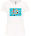 Bio T-Shirt Dames met sportopdruk │Running