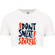Bio T-Shirt Heren met sportopdruk │I don't sweat I Sparkle Bio T-Shirt Heren met sportopdruk │I don't sweat I Sparkle