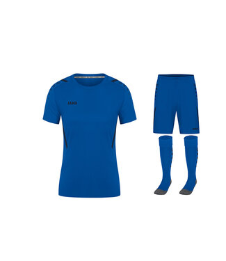 JAKO ZAALVOETBAL SET CHALLENGE│ ROYALBLUE-MARINE │DAMES