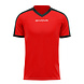 Givova Shirt Revolution Rood-Zwart│KIDS en ADULTS Givova Shirt Revolution Rood-Zwart│KIDS en ADULTS