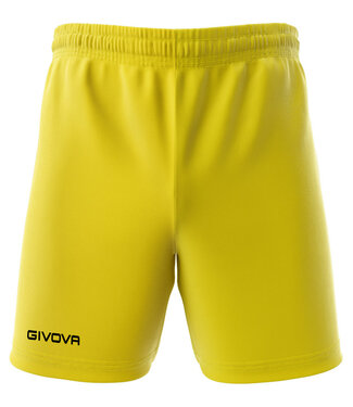 Givova Short Capo Geel│Kids en Adults