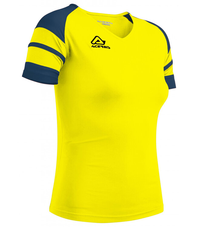 ACERBIS Kemari Shirt MEISJES en DAMES│Geel-Navy