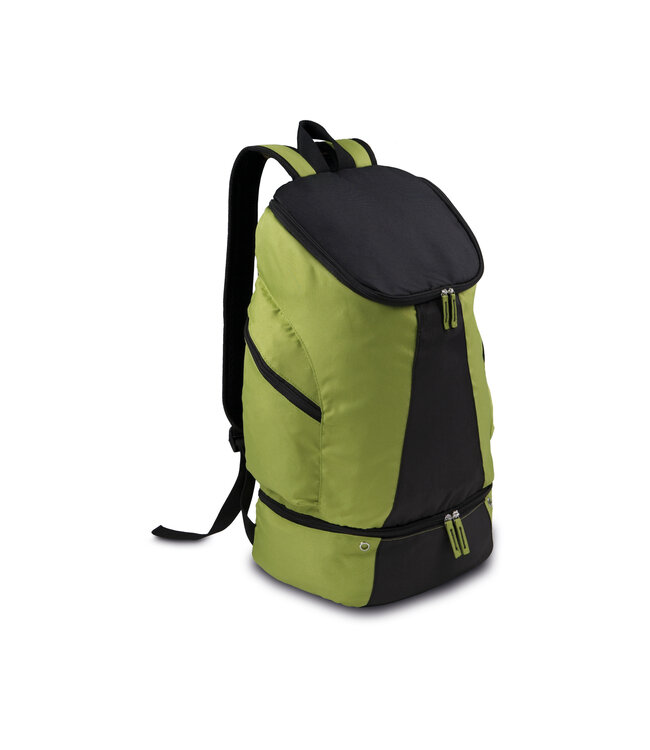 Sport Backpack │Lime-Zwart