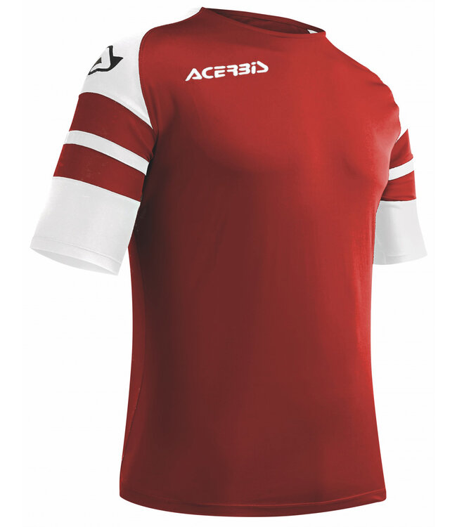 ACERBIS Kemari Shirt KIDS en ADULTS │Bordeaux-Wit