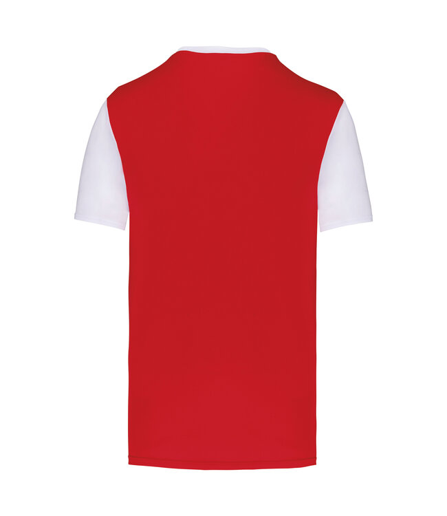 Proact Shirt 2 Tone KIDS & UNI │ Rood-Wit