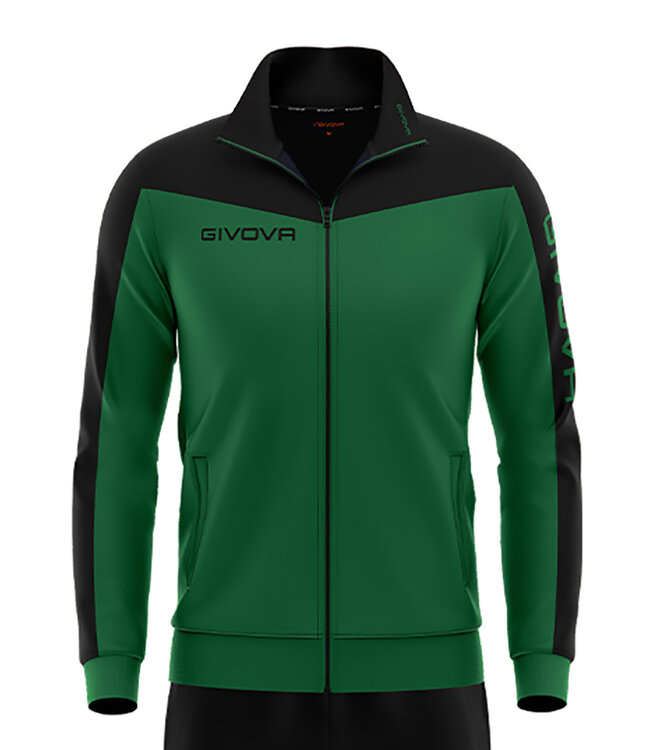 Givova Trainingspak Roma KIDS en ADULTS │Groen-Zwart