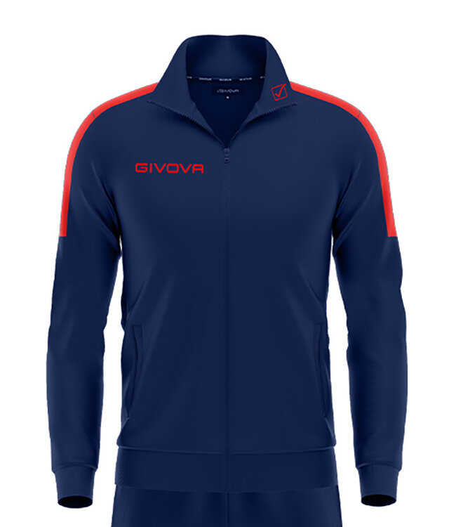 Givova Trainingspak Revolution KIDS en ADULTS│Navy-Rood