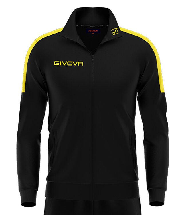 Givova Trainingspak Revolution KIDS en ADULTS│Zwart-Geel