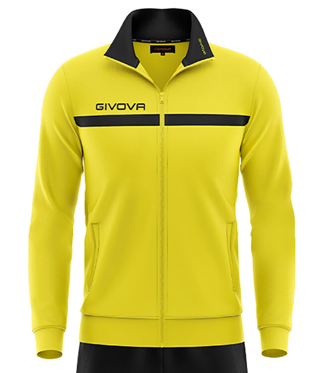 Givova Trainingspak One KIDS en ADULTS │Geel-Zwart