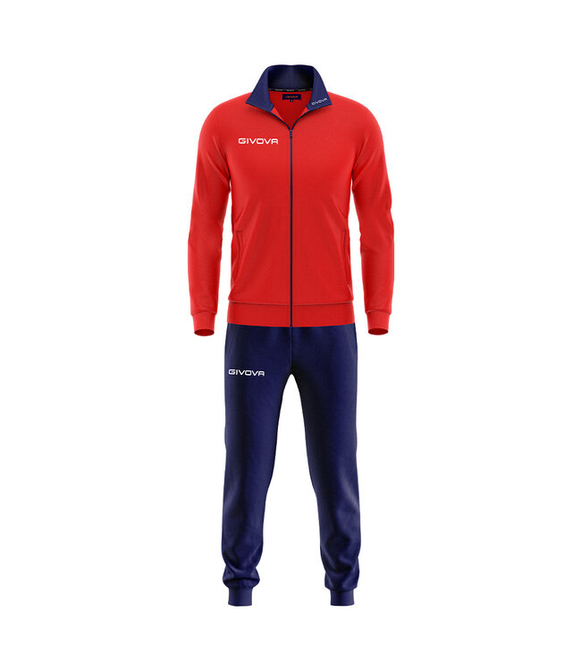 Givova Trainingspak Torino KIDS en ADULTS │Rood-Navy