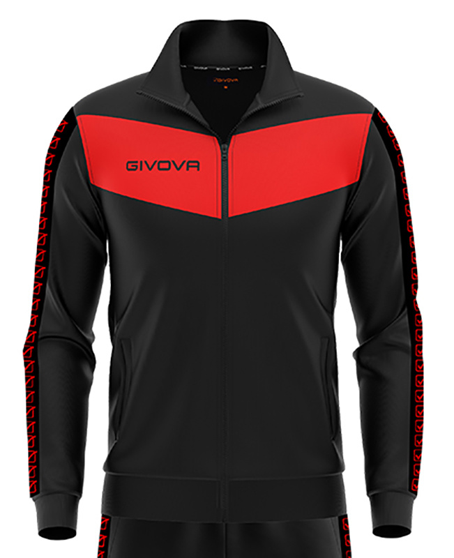 Trainingspak Banda ADULTS│Zwart-Rood