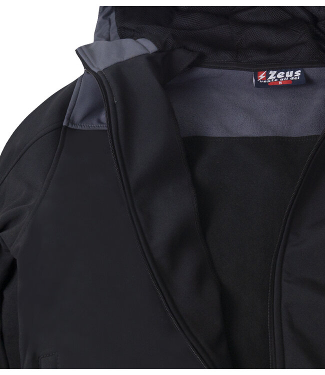 Zeus Zeus Softshell jack met Capuchon│Navyblue
