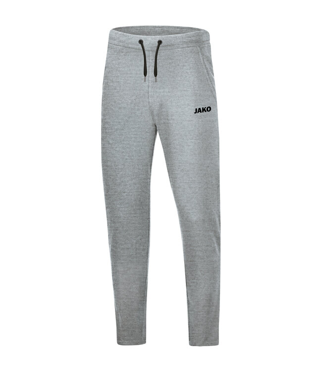 JAKO Joggingbroek Base KIDS-ADULTS-DAMES│Lichtgrijs gemêleerd