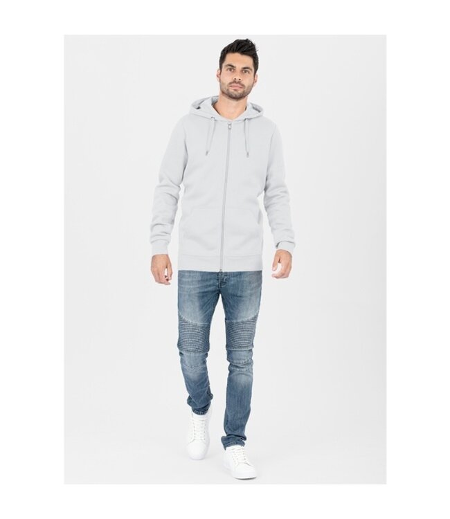 JAKO Organic Full Zip Hoodie UNI│Wit