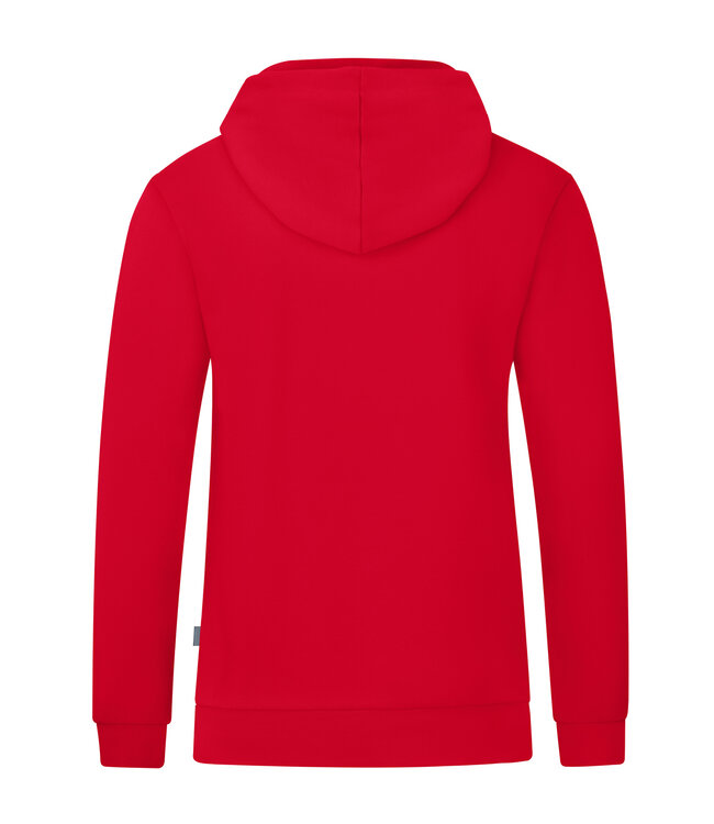 JAKO Organic Full Zip Hoodie UNI│Rood