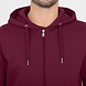 JAKO Organic Full Zip Hoodie UNI│Kastanje JAKO Organic Full Zip Hoodie UNI│Kastanje