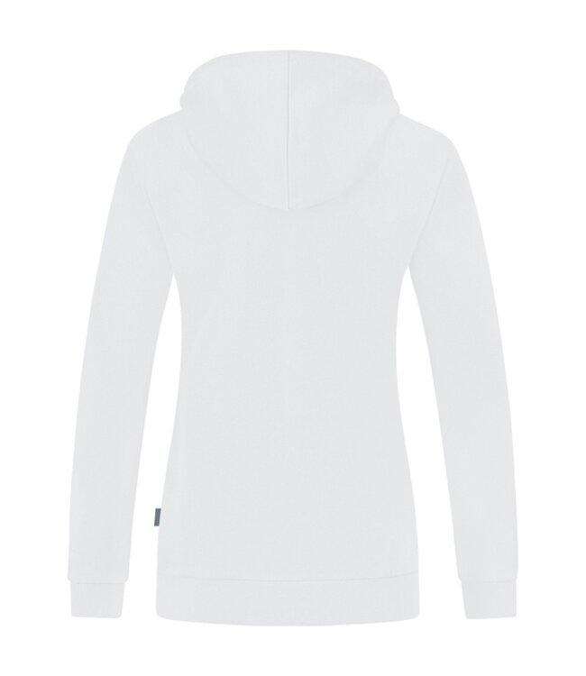 JAKO Organic Full Zip Hoodie DAMES│Wit