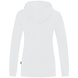 JAKO Organic Full Zip Hoodie DAMES│Wit JAKO Organic Full Zip Hoodie DAMES│Wit