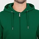 JAKO Organic Full Zip Hoodie UNI│Groen JAKO Organic Full Zip Hoodie UNI│Groen