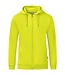 JAKO Organic Full Zip Hoodie UNI│Lime