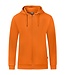 JAKO Organic Full Zip Hoodie UNI│Oranje