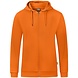 JAKO Organic Full Zip Hoodie UNI│Oranje JAKO Organic Full Zip Hoodie UNI│Oranje