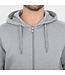 JAKO Organic Full Zip Hoodie UNI│Lichtgrijs gemêleerd