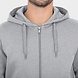 JAKO Organic Full Zip Hoodie UNI│Lichtgrijs gemêleerd JAKO Organic Full Zip Hoodie UNI│Lichtgrijs gemêleerd