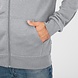 JAKO Organic Full Zip Hoodie UNI│Lichtgrijs gemêleerd JAKO Organic Full Zip Hoodie UNI│Lichtgrijs gemêleerd