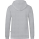 JAKO Organic Full Zip Hoodie UNI│Lichtgrijs gemêleerd JAKO Organic Full Zip Hoodie UNI│Lichtgrijs gemêleerd