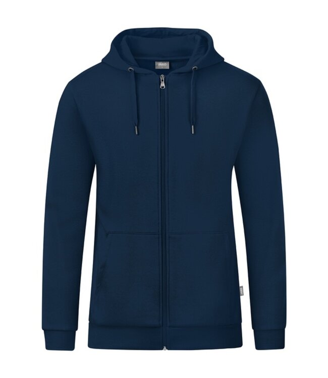 JAKO Organic Full Zip Hoodie UNI│Marine