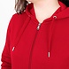 JAKO Organic Full Zip Hoodie DAMES│Rood JAKO Organic Full Zip Hoodie DAMES│Rood