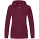 JAKO Organic Full Zip Hoodie DAMES│Kastanje JAKO Organic Full Zip Hoodie DAMES│Kastanje