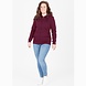 JAKO Organic Full Zip Hoodie DAMES│Kastanje JAKO Organic Full Zip Hoodie DAMES│Kastanje