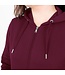 JAKO Organic Full Zip Hoodie DAMES│Kastanje