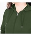 JAKO Organic Full Zip Hoodie DAMES│Olive