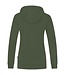 JAKO Organic Full Zip Hoodie DAMES│Olive