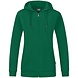 JAKO Organic Full Zip Hoodie DAMES│Groen JAKO Organic Full Zip Hoodie DAMES│Groen