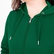 JAKO Organic Full Zip Hoodie DAMES│Groen JAKO Organic Full Zip Hoodie DAMES│Groen