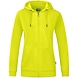 JAKO Organic Full Zip Hoodie DAMES│Lime JAKO Organic Full Zip Hoodie DAMES│Lime