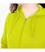 JAKO Organic Full Zip Hoodie DAMES│Lime