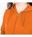 JAKO Organic Full Zip Hoodie DAMES│Oranje