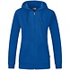 JAKO Organic Full Zip Hoodie DAMES│Royalblue JAKO Organic Full Zip Hoodie DAMES│Royalblue