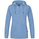JAKO Organic Full Zip Hoodie DAMES│Ice blue JAKO Organic Full Zip Hoodie DAMES│Ice blue