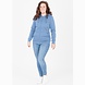 JAKO Organic Full Zip Hoodie DAMES│Ice blue JAKO Organic Full Zip Hoodie DAMES│Ice blue