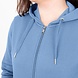 JAKO Organic Full Zip Hoodie DAMES│Ice blue JAKO Organic Full Zip Hoodie DAMES│Ice blue