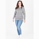 JAKO Organic Full Zip Hoodie DAMES│Lichtgrijs gemêleerd JAKO Organic Full Zip Hoodie DAMES│Lichtgrijs gemêleerd