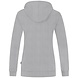 JAKO Organic Full Zip Hoodie DAMES│Lichtgrijs gemêleerd JAKO Organic Full Zip Hoodie DAMES│Lichtgrijs gemêleerd