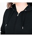 JAKO Organic Full Zip Hoodie DAMES│Zwart